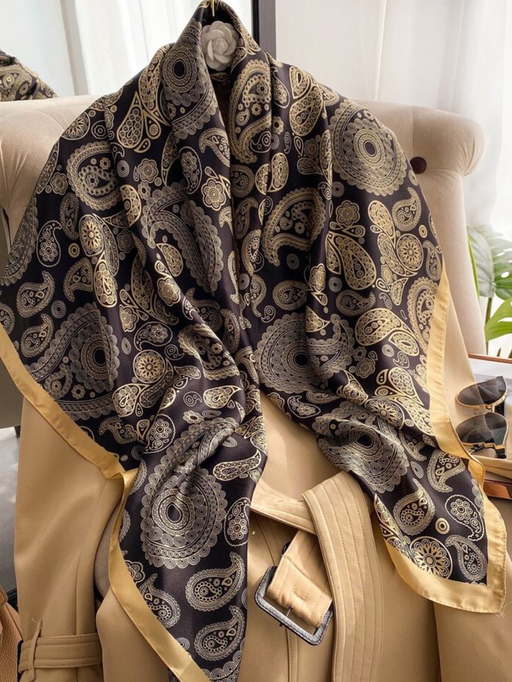 Paisley Print Bandana